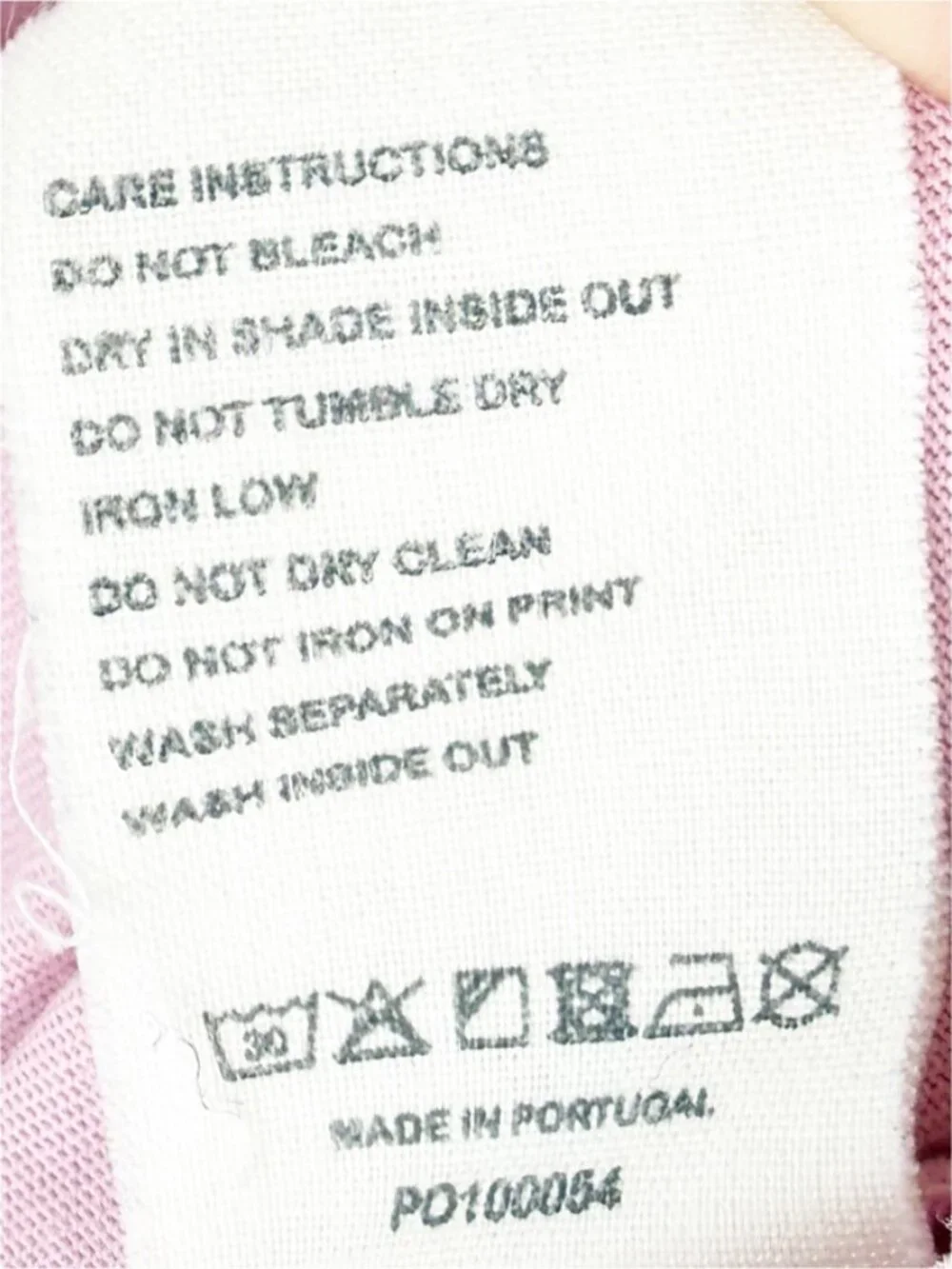 Pangaia Crew Neck Short Sleeve Crop Top Pink S - Picture 7 of 8
